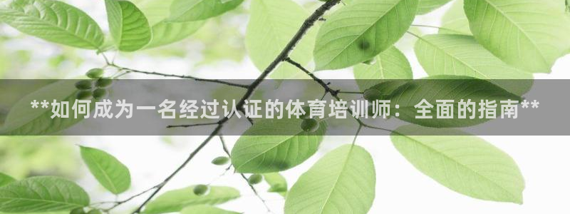 富联娱乐测速app：**如何成为一名经过认证的体育培