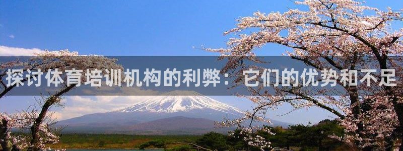 富联官方网站首页登录：探讨体育培训机构的利弊：它们的