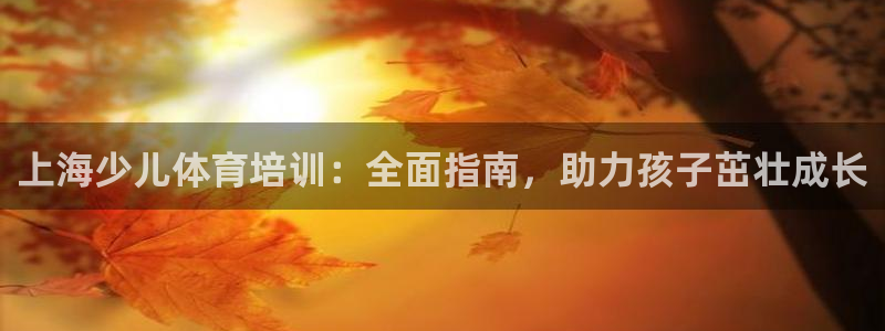 富联娱乐怎么样知乎：上海少儿体育培训：全面指南，助力